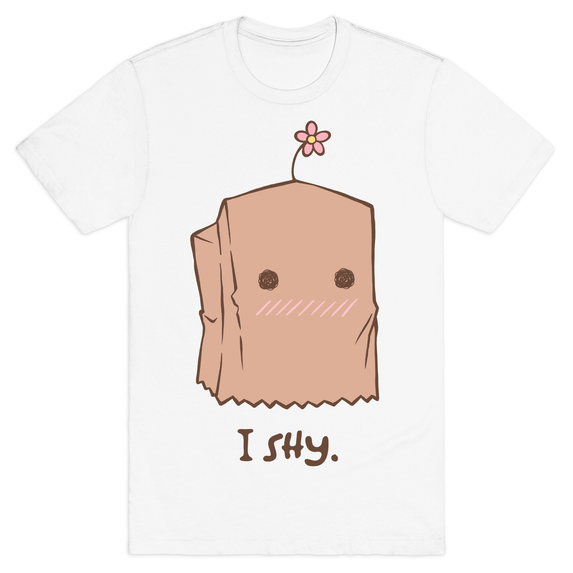 I Shy Paper Bag T-Shirt
